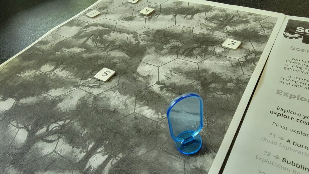 harbor of blight board game prototype exploration