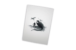 Chapter Five Icon: Dragons 5" x 7" Print