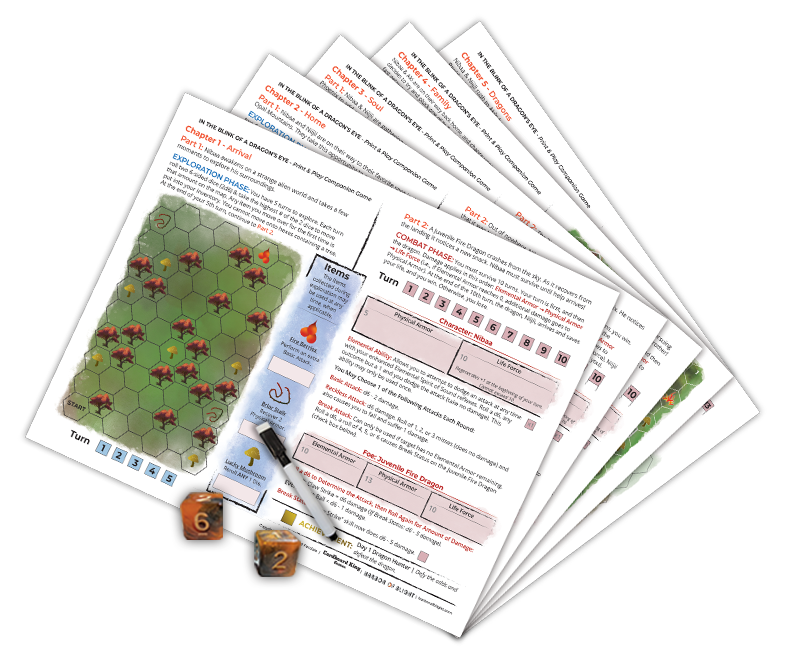 In the Blink of a Dragons Eye Mini RPG Games In the Blink of a Dragons Eye Mini RPG Games