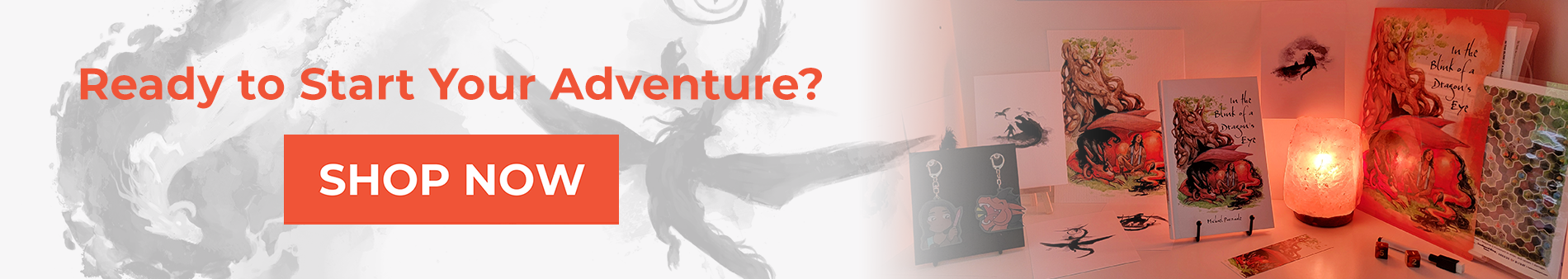 Shop Banner In the Blink of a Dragons Eye