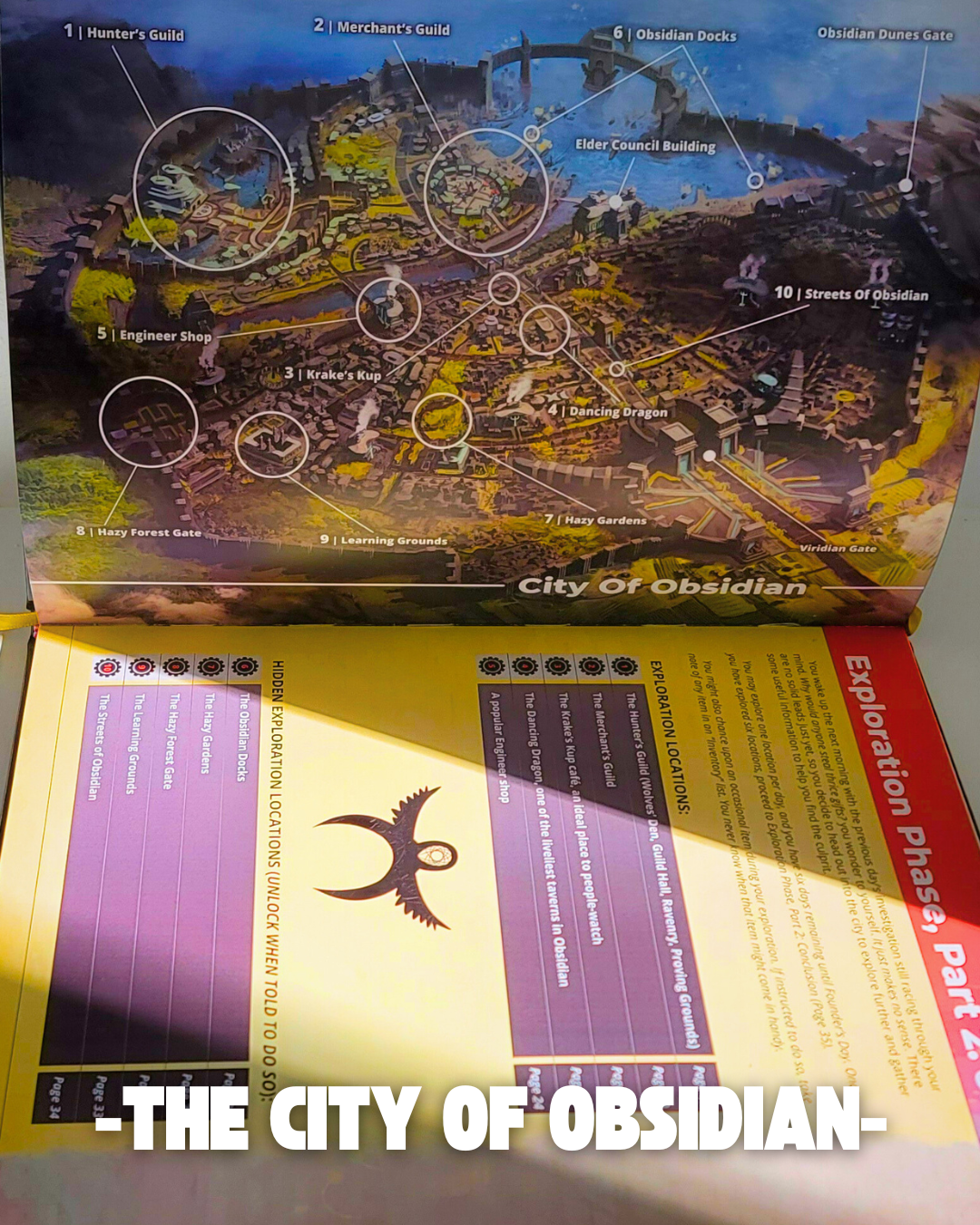 The city of Obsidian from Harbor of Blight